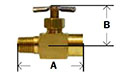 MPT x FPT Needle Valve Diagram B